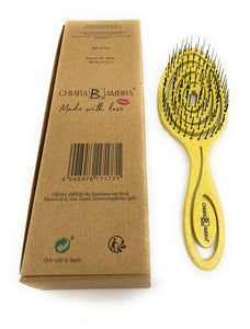 CHIARA AMBRA Detangling Hair Brushes - Yellow 3