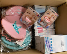 Load image into Gallery viewer, Wholesale Lot Assorted Baby Products including Teethers Bibs Digital Thermometers and DVD