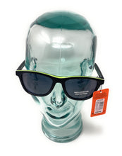 Load image into Gallery viewer, Boots men’s sunglasses with durable, lightweight frame and green accents on glass head