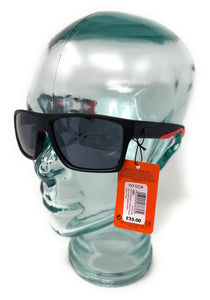 Boots Active Sports Sunglasses with black frames and red arms, model 120J