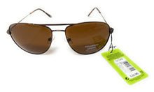 Load image into Gallery viewer, Stylish polarised aviator sunglasses on display, showing metal frame details