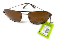 Load image into Gallery viewer, Stylish polarised sunglasses on display, showing metal frame details