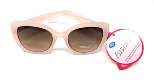 Ladies Sunglasses with a  Pink Retro Frame Boots 035J 