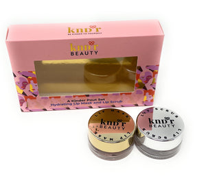Wholesale - 96 X Hydrating Lip Mask & Lip Scrub Pout Sets By KnDr Beauty