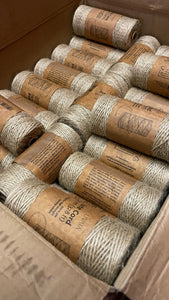 Wholesale - Wholesale Lot 90 X Jute Cord Garden Natural 3 Ply String 150m