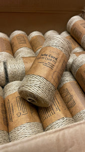 Wholesale - Wholesale Lot 90 X Jute Cord Garden Natural 3 Ply String 150m