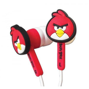 Angry Birds Earphones Gamer Buds Set - Red