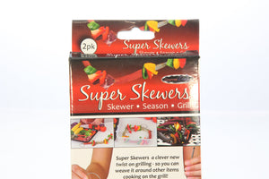 Cooking - Super Skewers Stainless Steel Flexible Skewer - 2 Pack