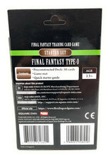 Load image into Gallery viewer, Final Fantasy Trading Card Game Starter Set Deck