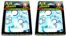 Load image into Gallery viewer, HOOKS Self Adhesive Multi Use Reusable Waterproof Art Hooks - Bubbles