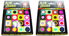 Load image into Gallery viewer, HOOKS Self Adhesive Multi Use Reusable Waterproof Art Hooks - Circles