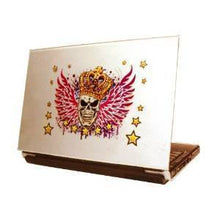 Load image into Gallery viewer, Laptop Tattoo Stickers - Winged Skull King