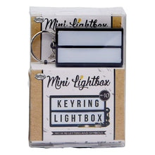 Load image into Gallery viewer, Mini Lightbox Keyring - Plus 90 Letters &amp; Symbols