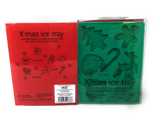 Novelty - Christmas Ice Tray And Chocolate Mould
