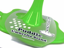 Load image into Gallery viewer, Novelty - Umbrella Stand Free Standing Fun Puddle Effect In GREEN