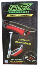 Load image into Gallery viewer, Scooter Bike Skateboard LED Lights Riding Kit - RED