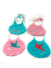 Load image into Gallery viewer, Silicone Baby Bibs - Blue And Pink