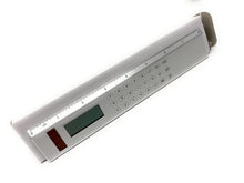 Load image into Gallery viewer, Stationery - Solar Powered Calculator And 8 Inch Ruler